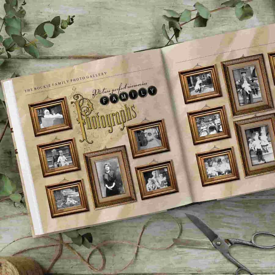 FOREVER Scrapbook design and creation